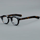 Rolf Vintage Geometric Acetate Glasses Frame Geometric Frames Southood Leopard